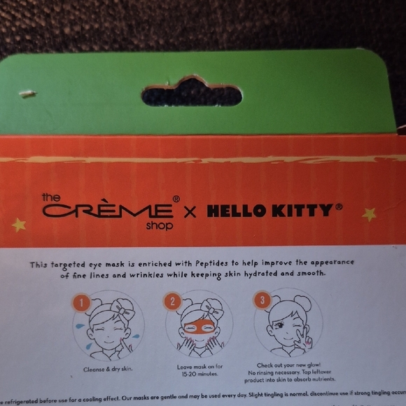 The Crème Shop x Hello Kitty Orange Eye Mask - Picture 2 of 5